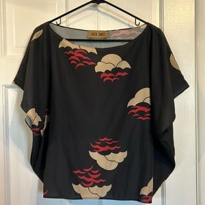 Karen Zambia Dani top black cloud size small